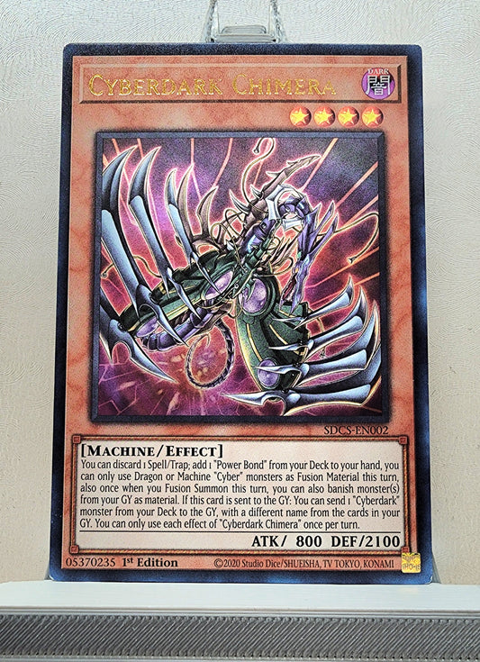 Yugioh! 1x Cyberdark Chimera (SDCS - Ultra Rare) 1st Edition