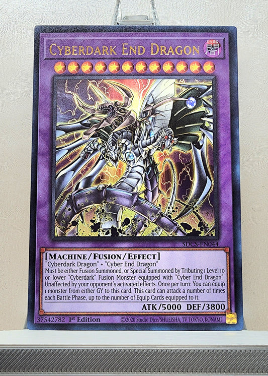 Yugioh! 1x Cyberdark End Dragon (SDCS - Ultra Rare) 1st Edition