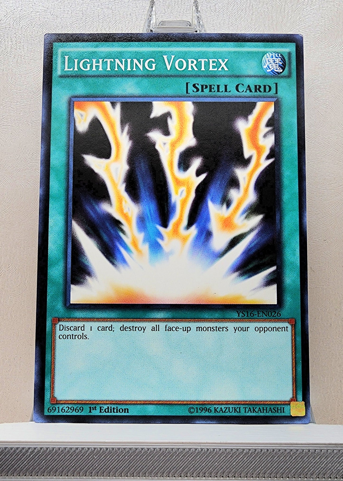 Yugioh! 1x Lightning Vortex (YS16 - Common) 1st Edition