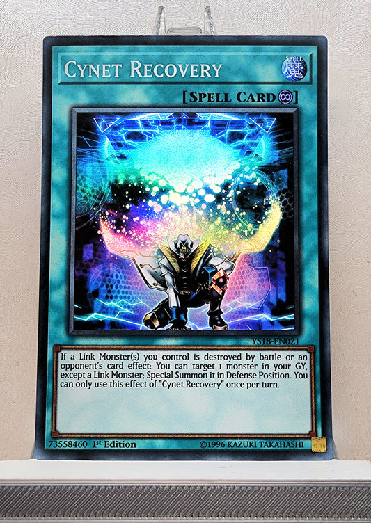 Yugioh! 1x Cynet Recovery (YS18 - Super Rare) 1st Edition