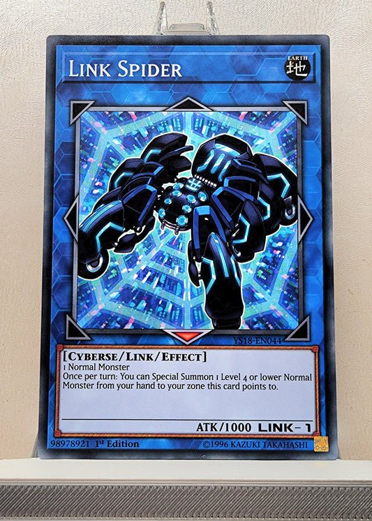 Yugioh! 1x Link Spider (YS18 - Common) 1st Edition