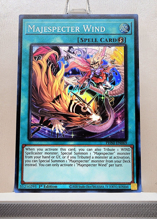 Yugioh! 1x Majespecter Wind (PHNI - Super Rare) 1st Edition