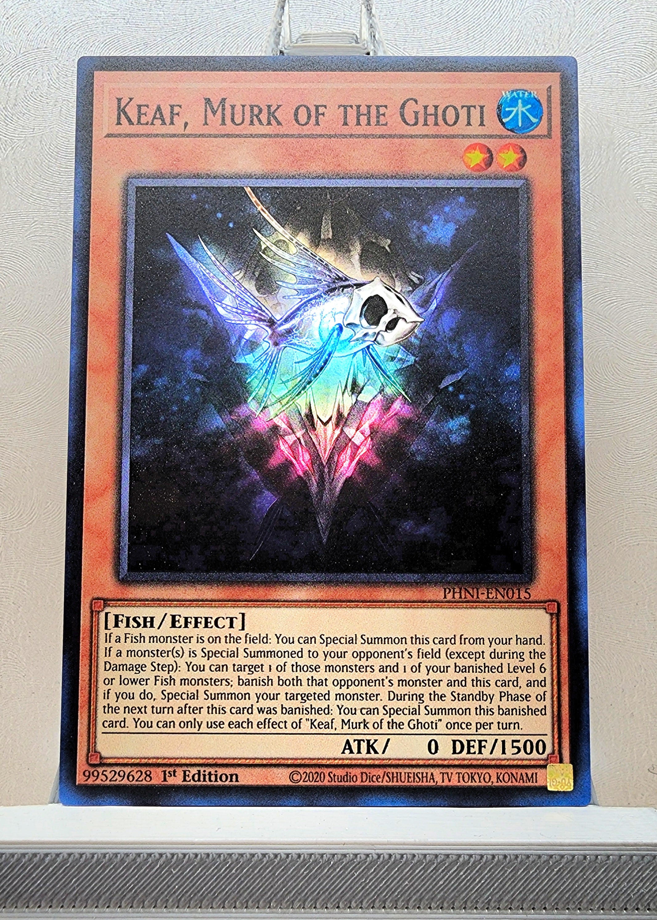 Keaf Yugioh! 1x Keaf, Murk of the Ghoti (PHNI - Super Rare) 1st Edition ...