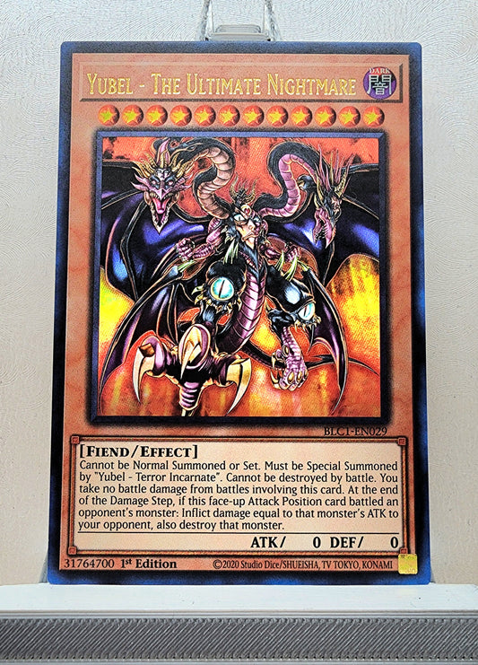 Yugioh! 1x Yubel - The Ultimate Nightmare (BLC1 - Ultra Rare) 1st Edition