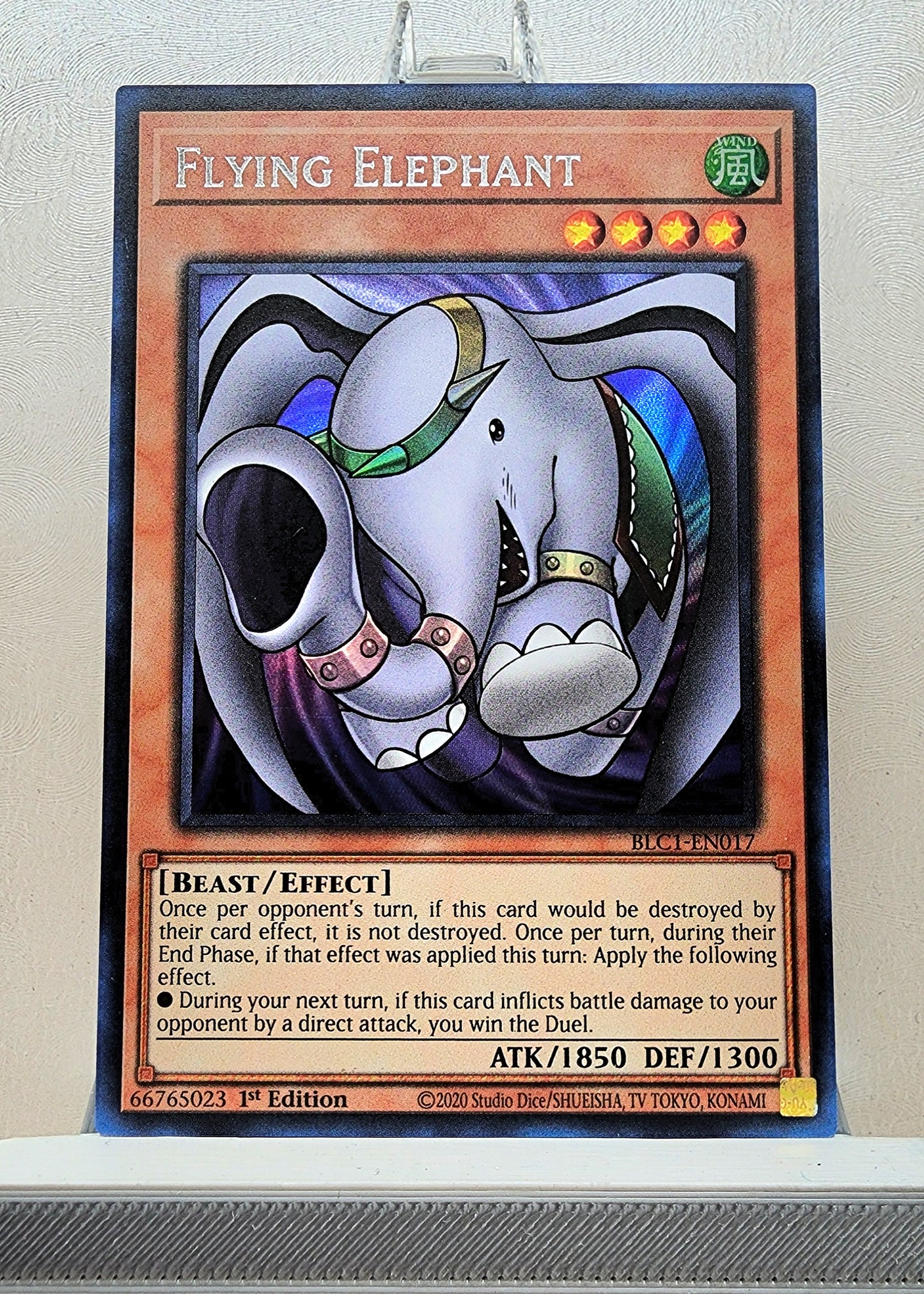 Yugioh! 1x Flying Elephant (BLC1 - Ultra Rare) 1st Edition