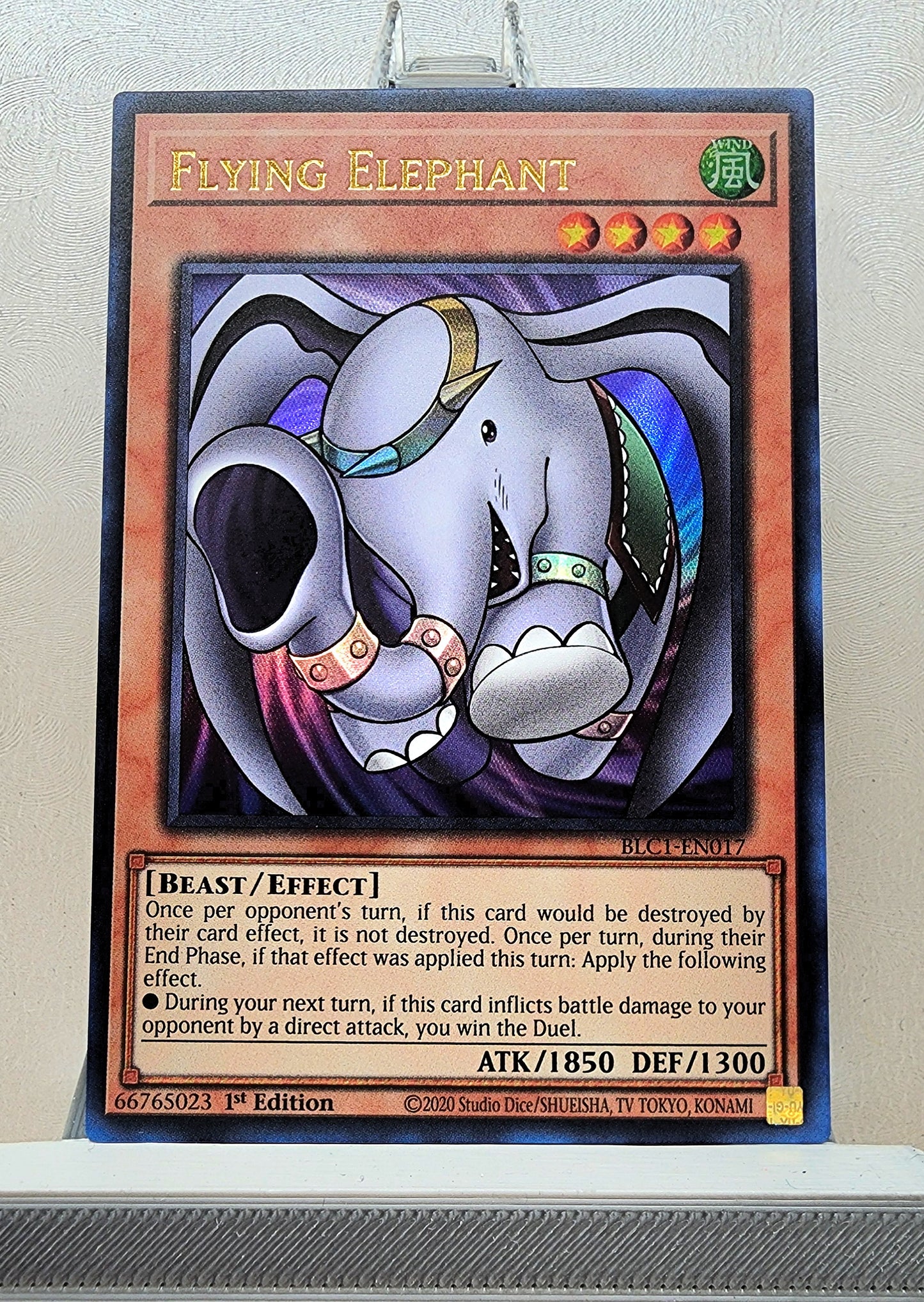 Yugioh! 1x Flying Elephant (BLC1 - Ultra Rare) 1st Edition