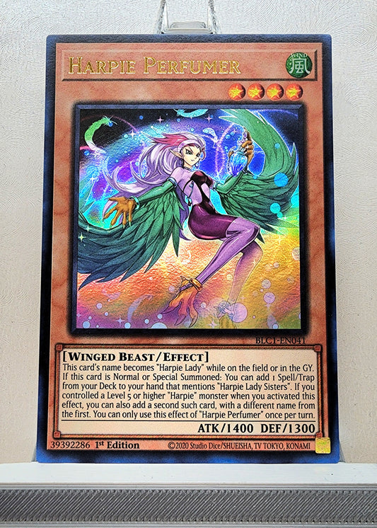 Yugioh! 1x Harpie Perfumer (BLC1 - Ultra Rare) 1st Edition