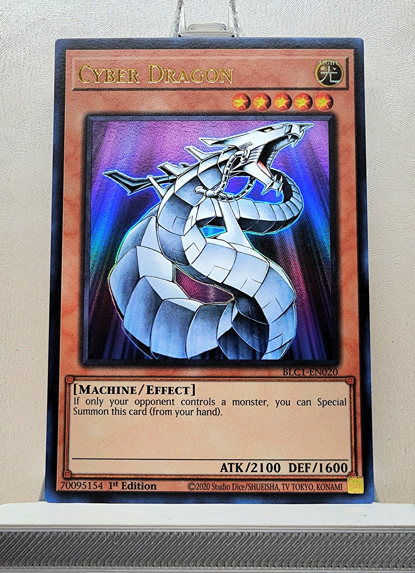 Yugioh! 1x Cyber Dragon (BLC1 - Ultra Rare) 1st Edition