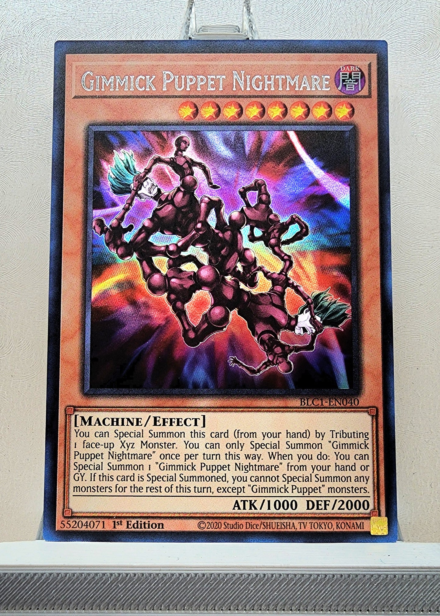 Yugioh! 1x Gimmick Puppet Nightmare (BLC1 - Ultra Rare) 1st Edition