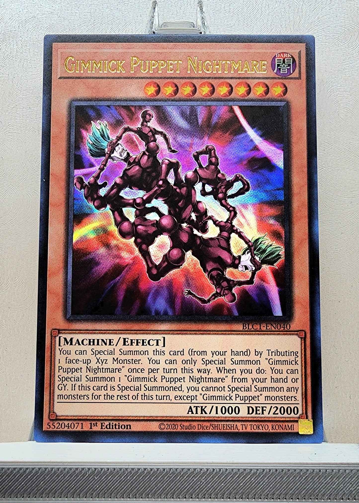 Yugioh! 1x Gimmick Puppet Nightmare (BLC1 - Ultra Rare) 1st Edition