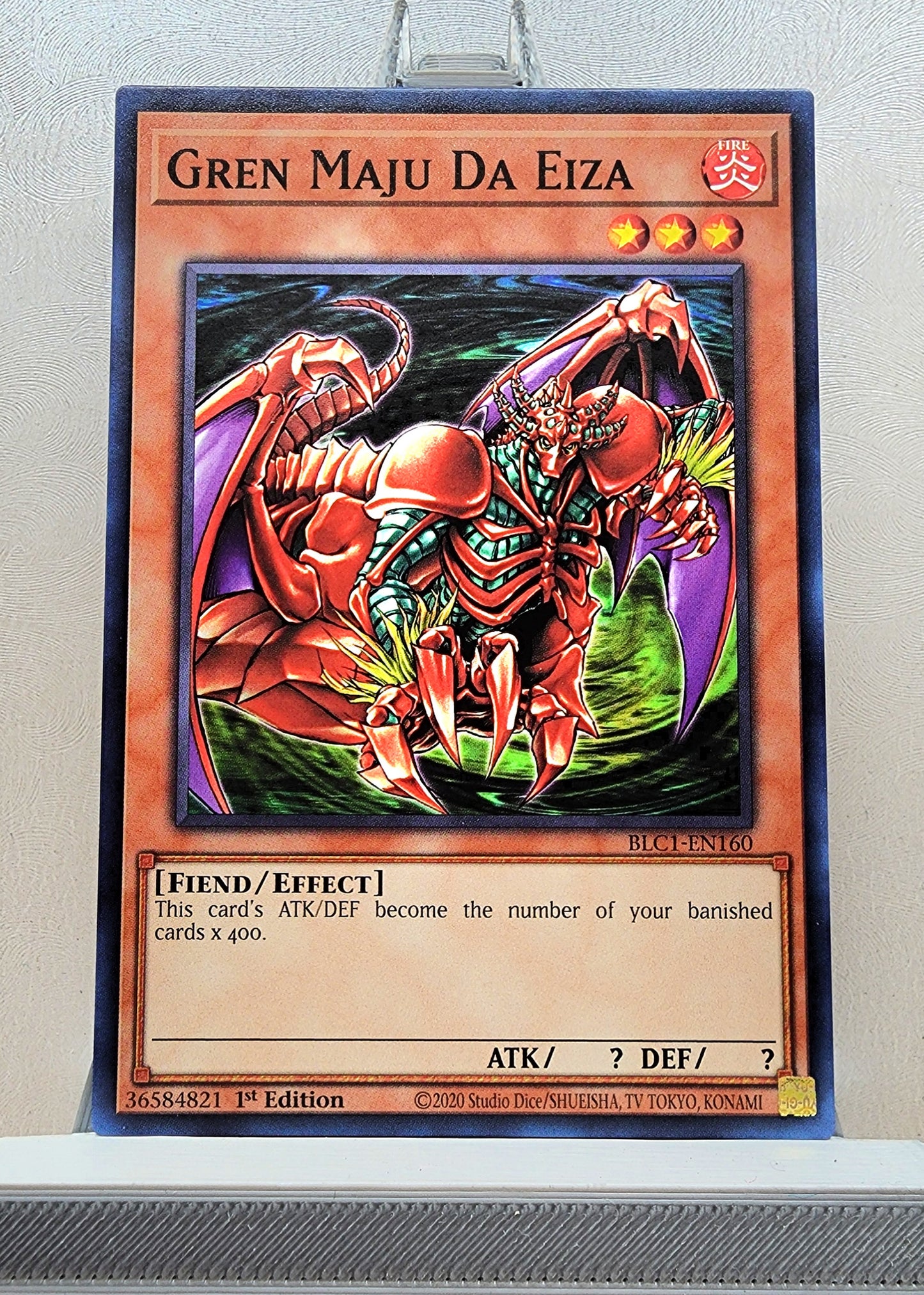 Yugioh! 1x Gren Maju De Eiza (SGX3/IOC/BLC1 - Common) 1st/Unli Edition