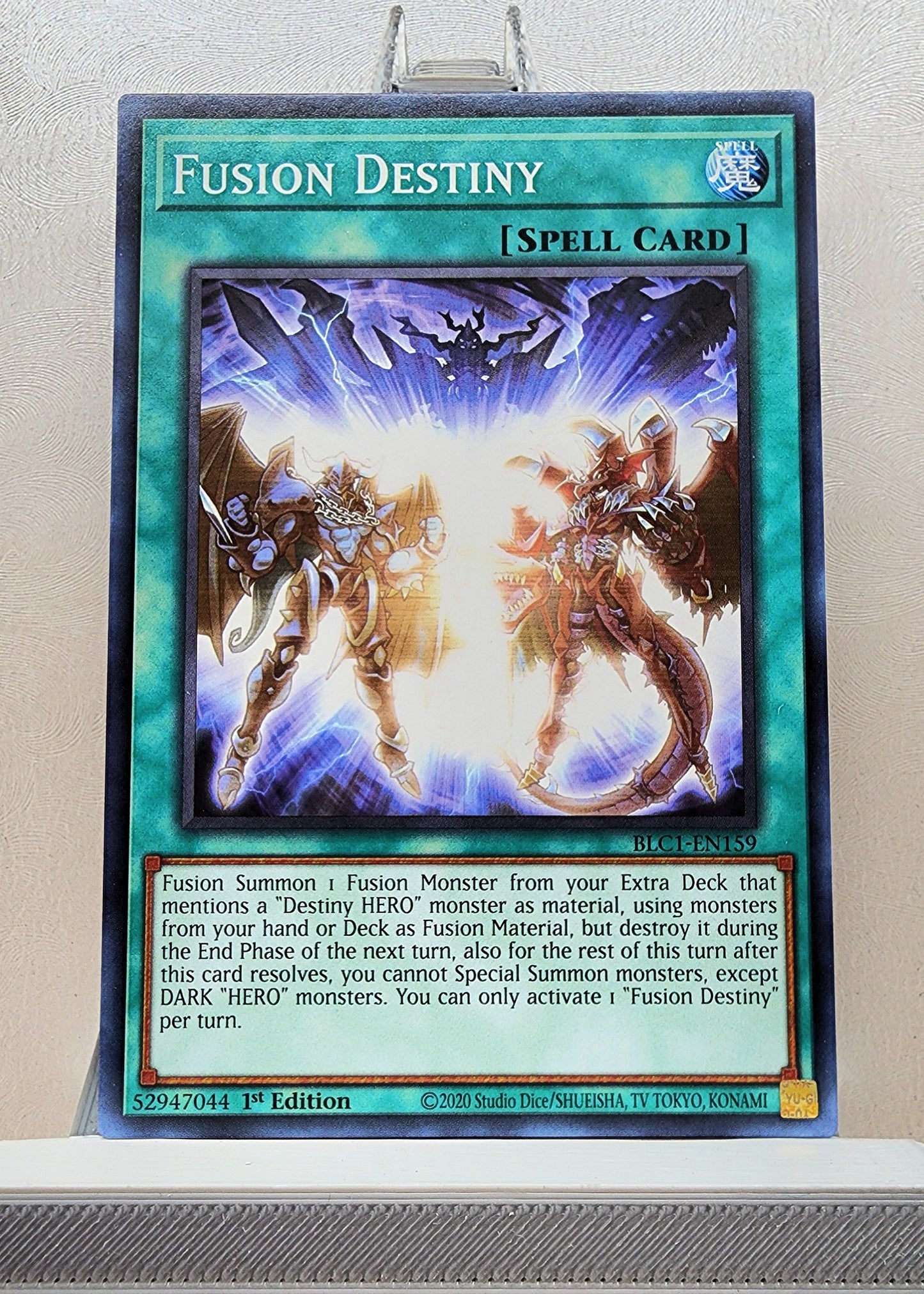 Yugioh! 1x Fusion Destiny (BLC1 - Common) 1st Edition