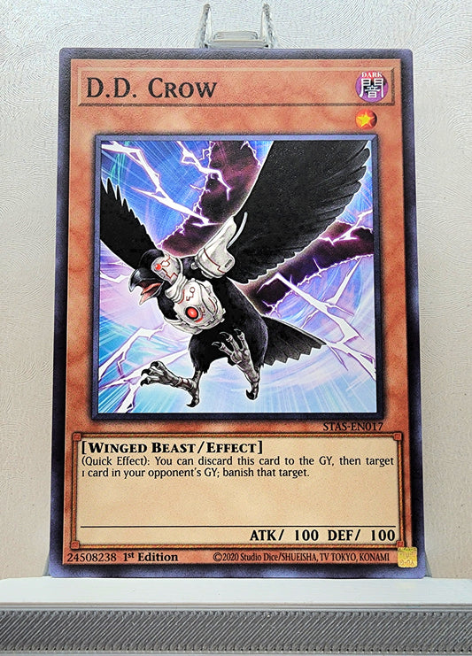 Yugioh! 1x D.D. Crow (STAS/SGX3 - Common) 1st Edition