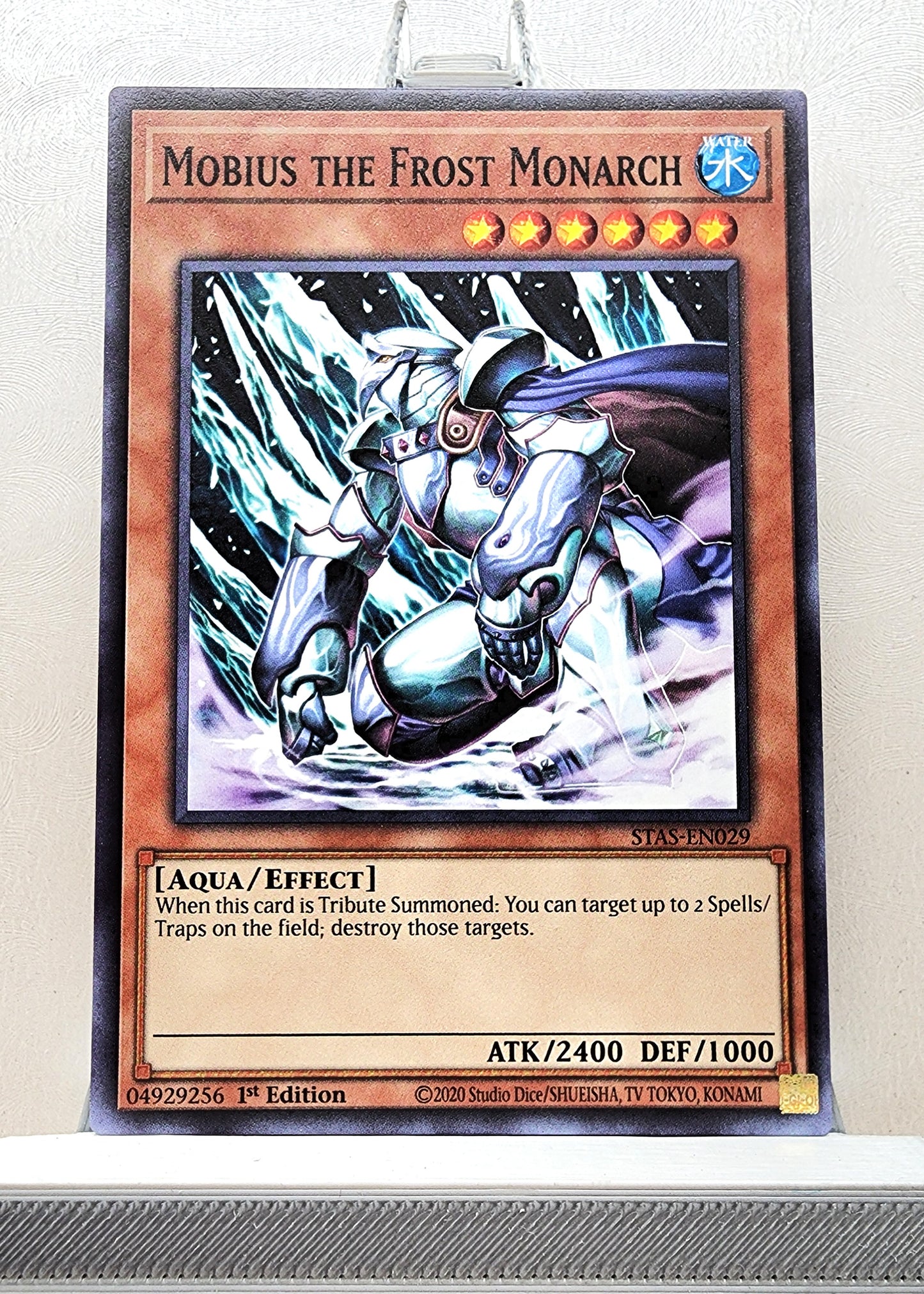 Yugioh! 1x Mobius the Frost Monarch (STAS - Common) 1st Edition