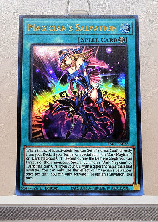 Yugioh! 1x Magician's Salvation (MP21/RA01 - Ultra Rare) 1st Edition