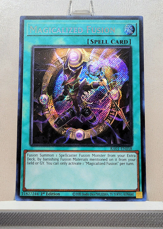 Yugioh! 1x Magicalized Fusion (RA01 - Secret Rare) 1st Edition