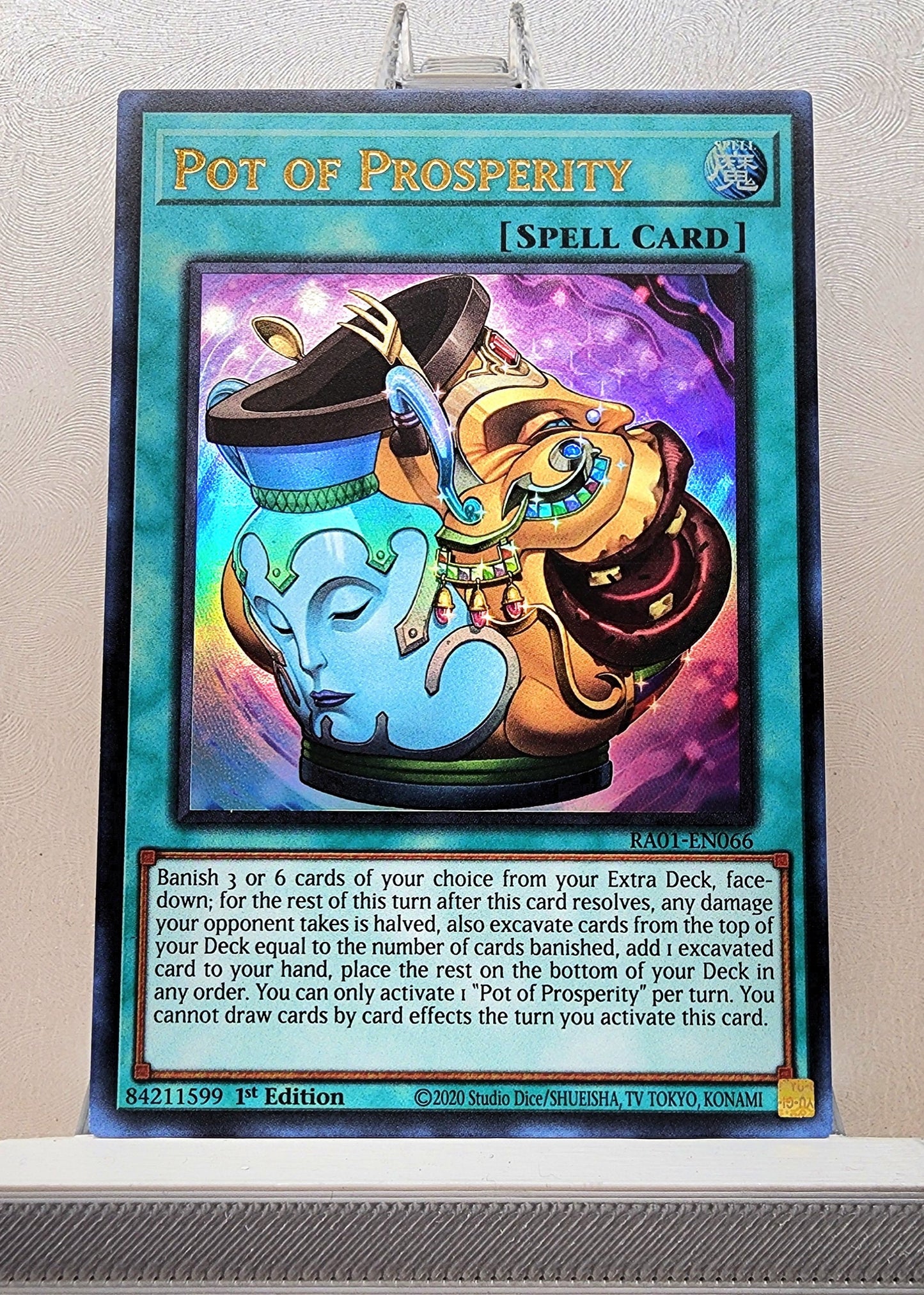 Yugioh! 1x Pot of Prosperity (RA01 - Ultra Rare) 1st Edition