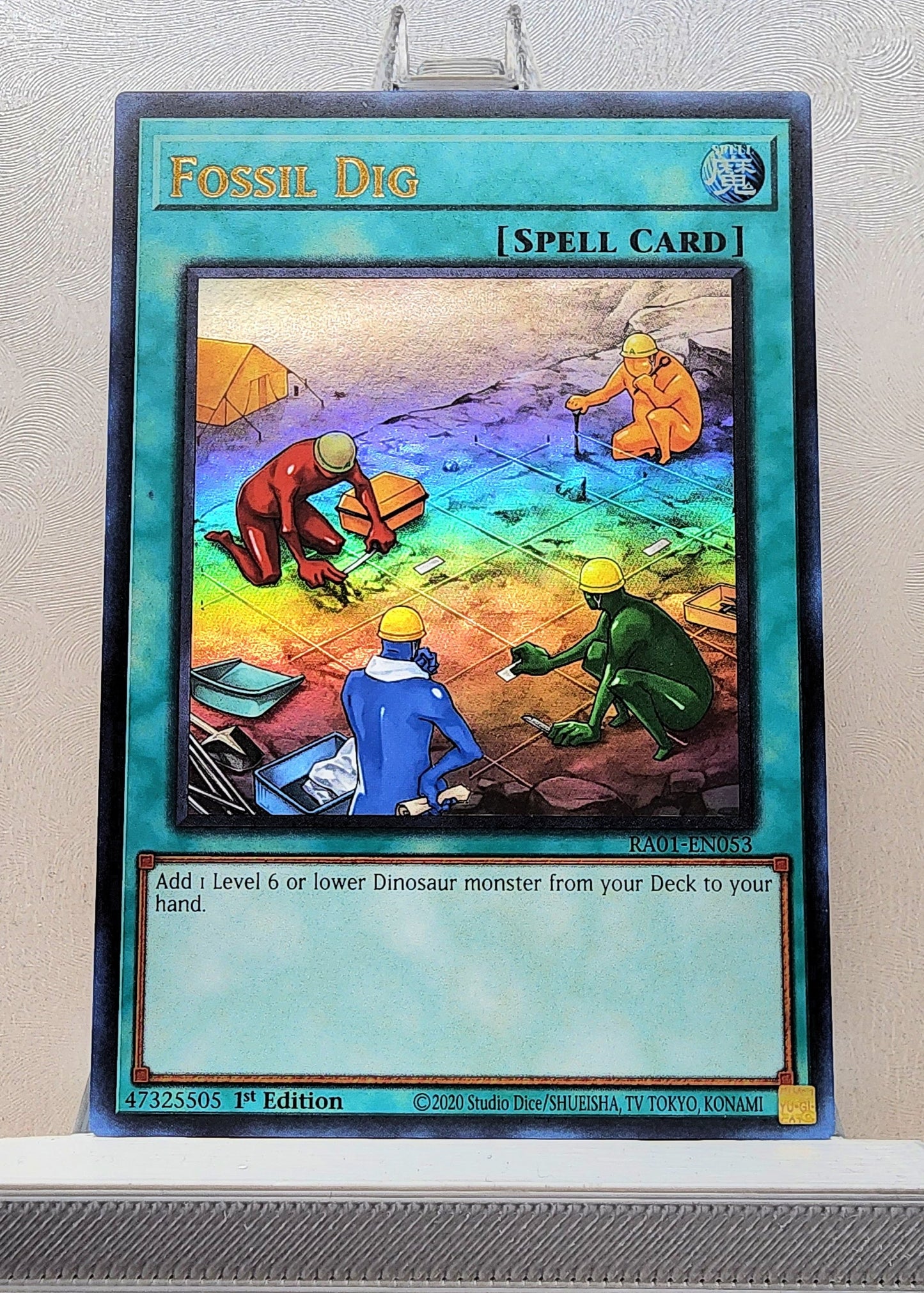 Yugioh! 1x Fossil Dig (BROL/RA01 - Ultra Rare) 1st Edition