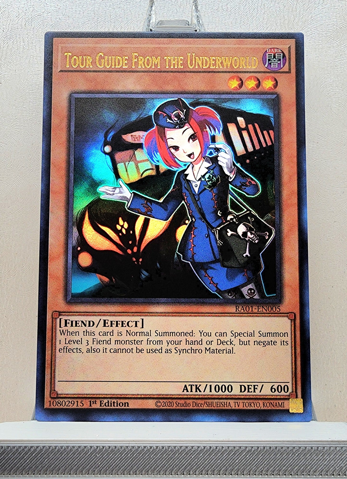 Yugioh! 1x Tour Guide from the Underworld (RA01 - Ultra Rare) 1st Edition