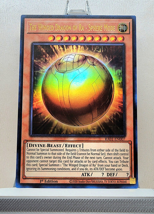 Yugioh! 1x The Winged Dragon of Ra - Sphere Mode (RA01 - Ultra Rare) 1st Edition