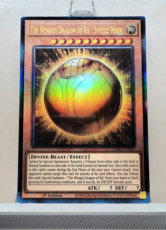 Yugioh! 1x The Winged Dragon of Ra - Sphere Mode (RA01 - Prismatic Ultimate Rare) 1st Edition