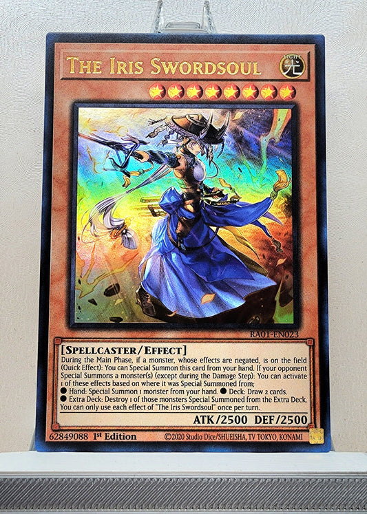 Yugioh! 1x The Iris Swordsoul (MAMA/RA01 - Ultra Rare) 1st Edition