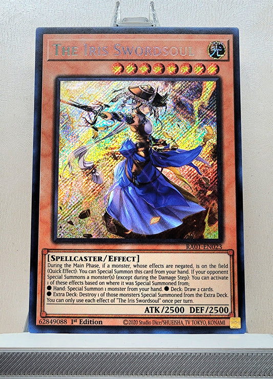 Yugioh! 1x The Iris Swordsoul (DAMA/RA01 - Secret Rare) 1st Edition