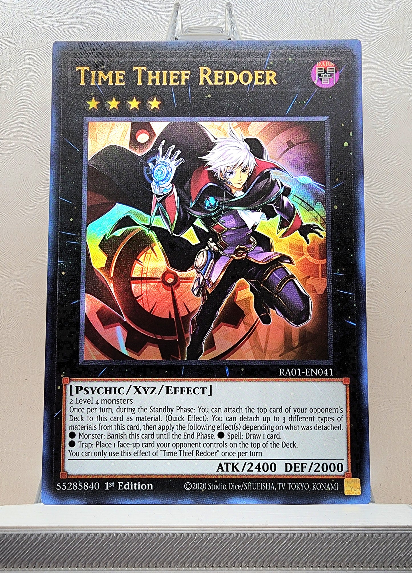 Yugioh! 1x Time Thief Redoer (RA01 - Ultra Rare) 1st Edition