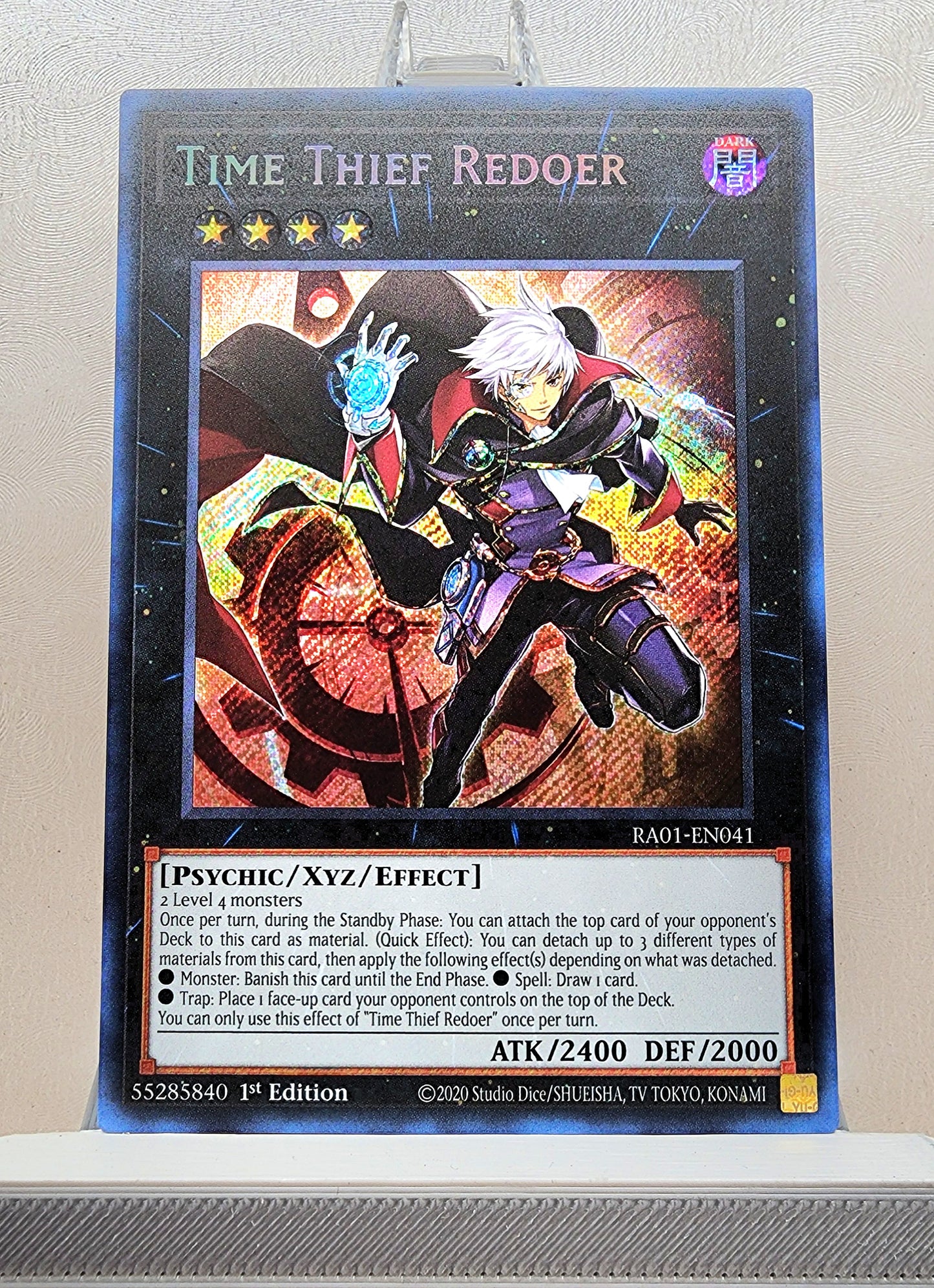 Yugioh! 1x Time Thief Redoer (RA01 - Secret Rare) 1st Edition