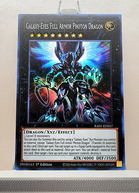 Yugioh! 1x Galaxy-Eyes Full Armor Photon Dragon (RA01 - Super Rare) 1st Edition