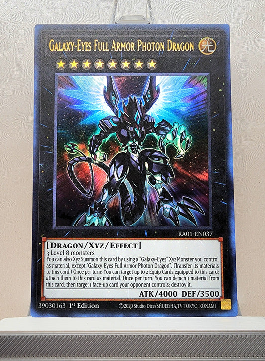 Yugioh! 1x Galaxy-Eyes Full Armor Photon Dragon (RA01 - Ultra Rare) 1st Edition