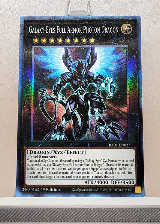 Yugioh! 1x Galaxy-Eyes Full Armor Photon Dragon (RA01 - Prismatic Collectors Rare) 1st Edition