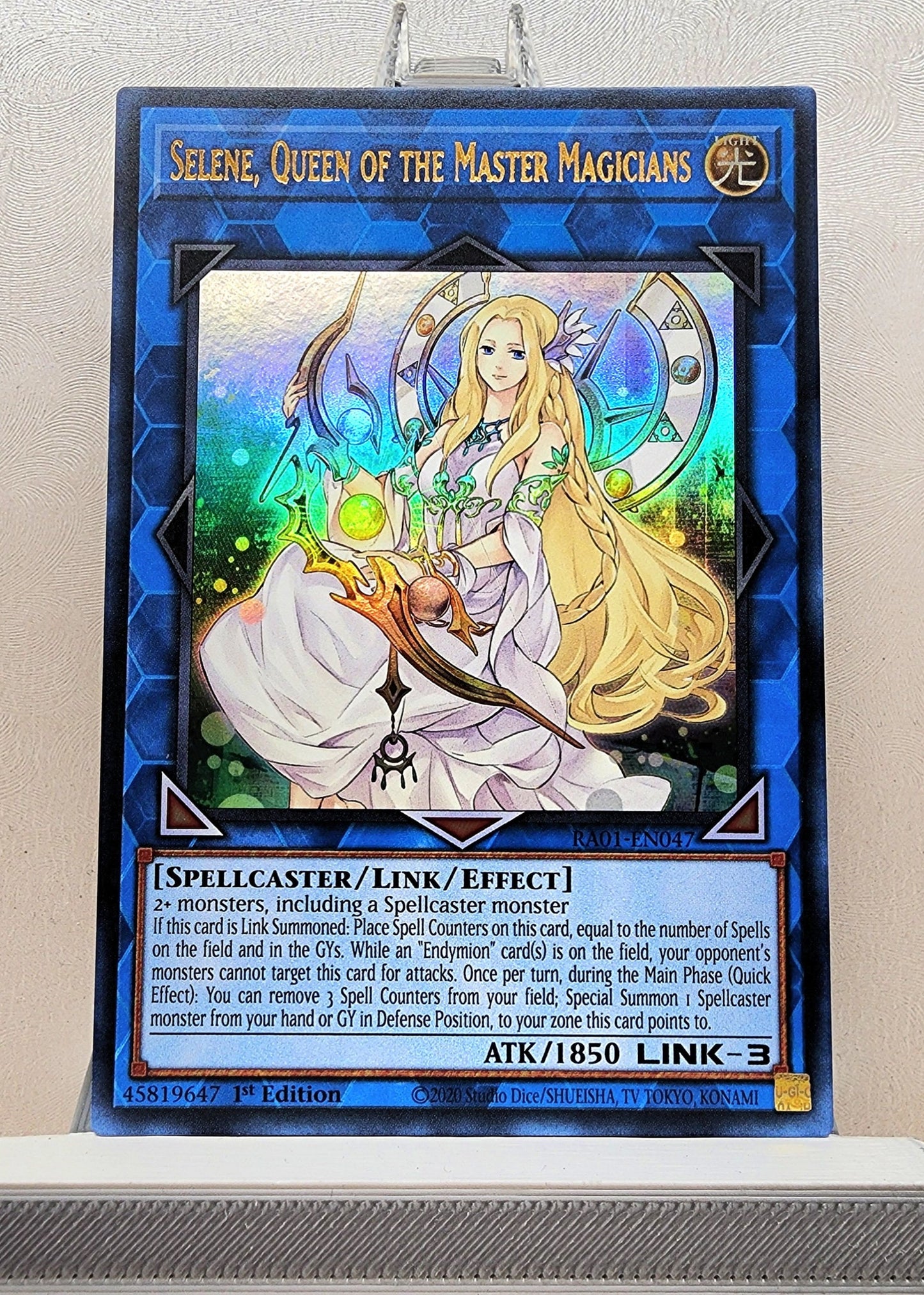 Yugioh! 1x Selene, Queen of the Master Magicians (RA01 - Ultra Rare) 1st Edition