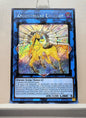 Yugioh! 1x Knightmare Unicorn (RA01 - Platinum Secret Rare) 1st Edition