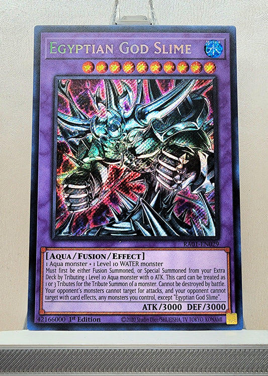 Yugioh! 1x Egyptian God Slime (RA01 - Secret Rare) 1st Edition