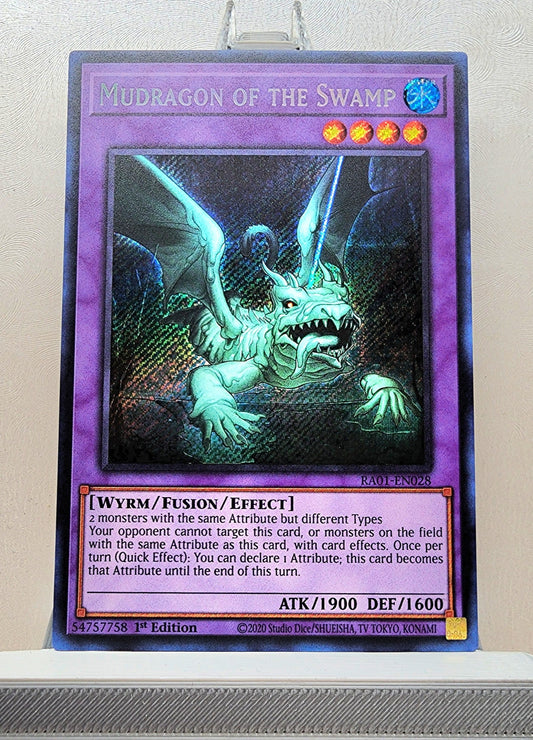 Yugioh! 1x Mudragon of the Swamp (RA01 - Secret Rare) 1st Edition