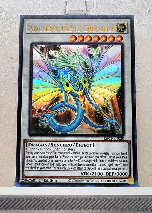 Yugioh! 1x Ancient Fairy Dragon (RA01 - Ultra Rare) 1st Edition