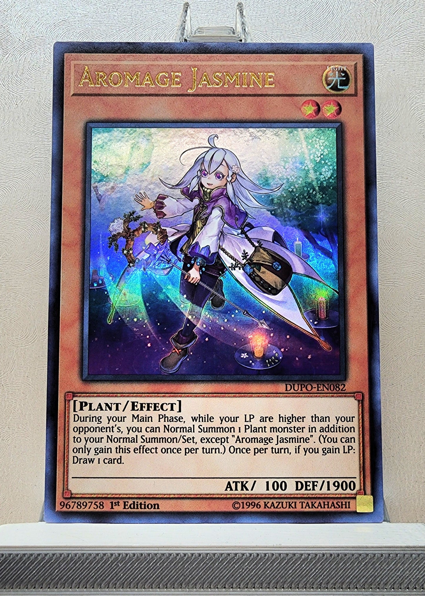 Yugioh! 1x Aromage Jasmine (DUPO - Ultra Rare) 1st Edition