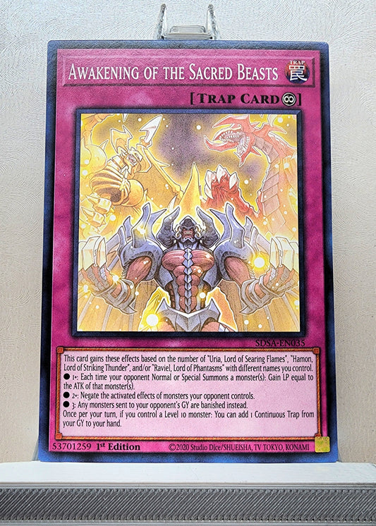 Yugioh! 1x Awakening of the Sacred Beasts (SDSA - Common) 1st Edition