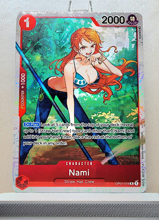 One Piece English! 1x Nami (OP01-016 - Rare)