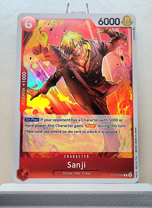 One Piece English! 1x Sanji (ST10-004 - Common: Foil)