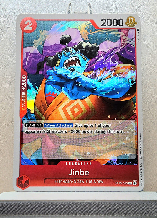 One Piece English! 1x Jinbe (ST10-005 - Common: Foil)