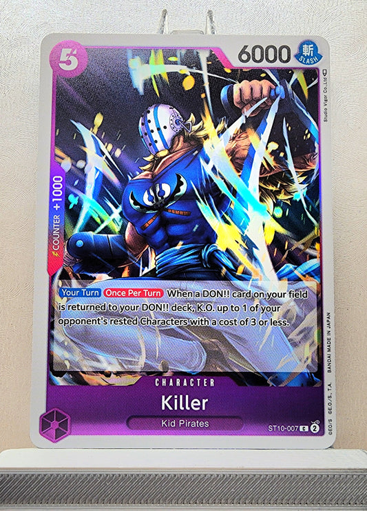 One Piece English! 1x Killer (ST10-007 - Common: Foil)