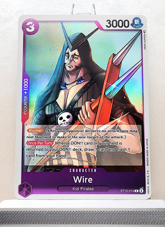 One Piece English! 1x Wire (ST10-014 - Common: Foil)