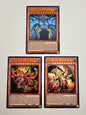 Yugioh! 1x Each Obelisk, Slifer, Ra (LDK2 - Ultra Rare) Limited Edition