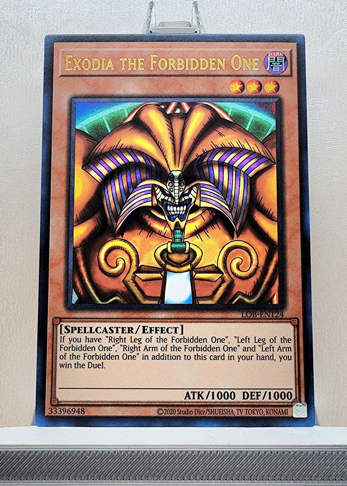 Yugioh! 1x Exodia Set 25th Anniversary (LOB - Ultra Rare) Unli Edition