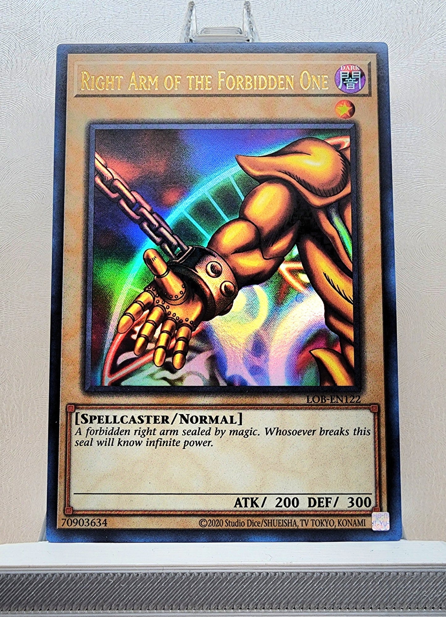 Yugioh! 1x Exodia Set 25th Anniversary (LOB - Ultra Rare) Unli Edition