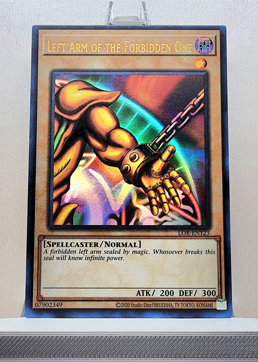 Yugioh! 1x Left Arm of the Forbidden One 25th Anniversary (LOB - Ultra Rare) Unli Edition