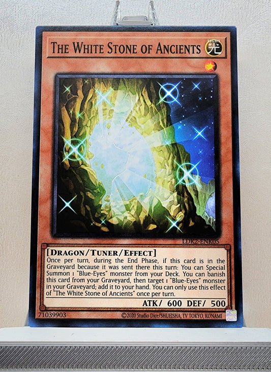 Yugioh! 1x White Stone of Ancients (LDK2 - Common) Unli Edition