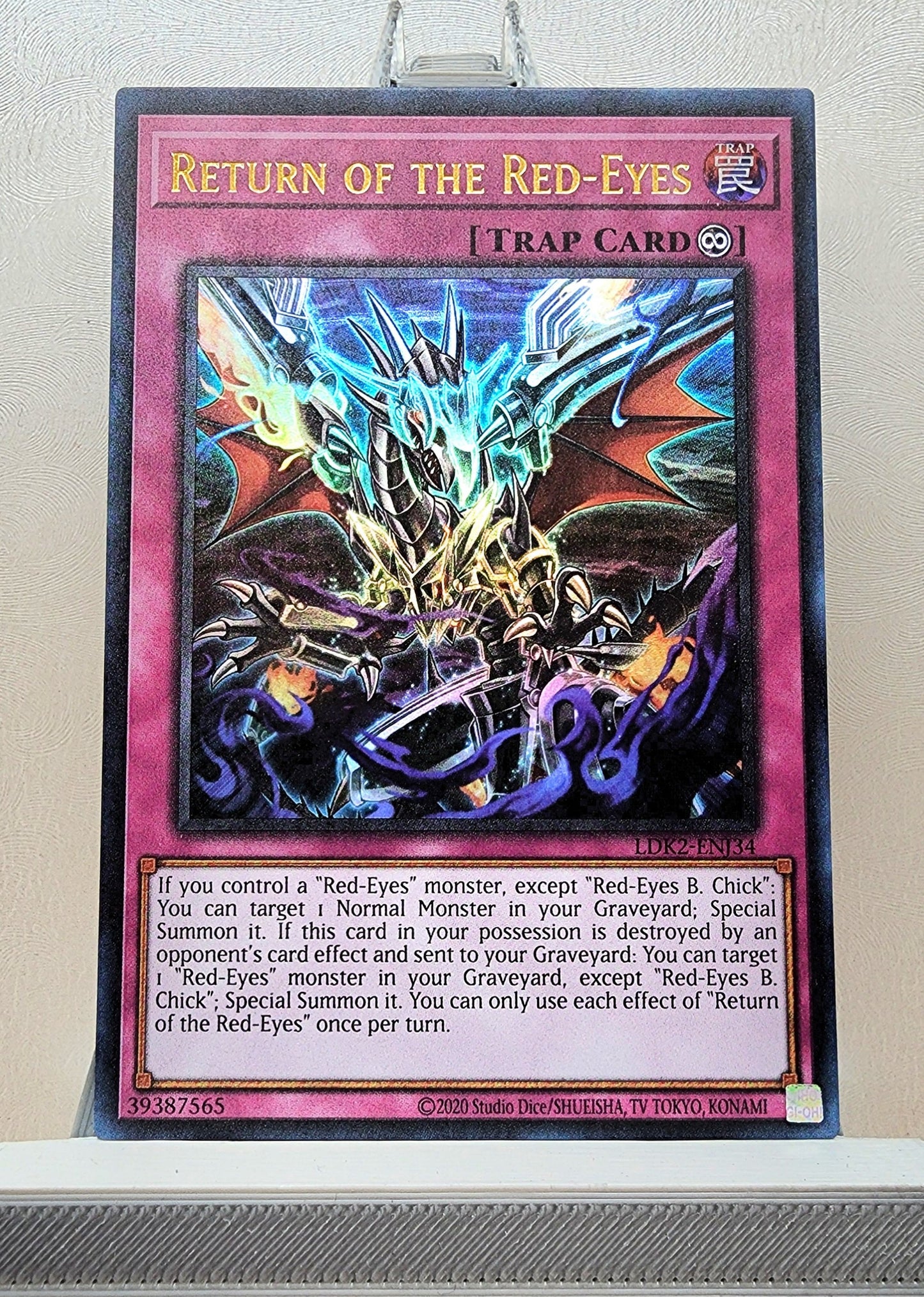 Yugioh! 1x Return of the Red-Eyes (LDK2 - Ultra Rare) Unli Edition